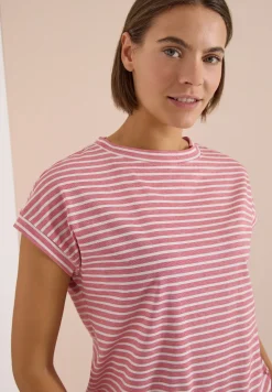 T-shirt rayé à manches courtes