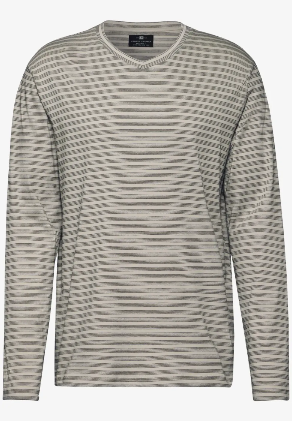 T-shirt rayé à manches longues