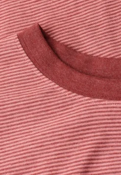 T-shirt à rayures en fil teint