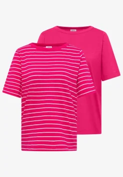 T-shirts à rayures en pack de 2