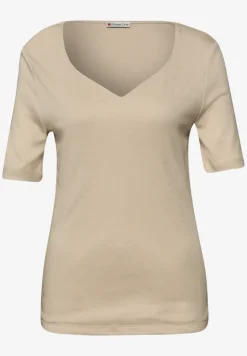 T-shirts avec encolure en cœur en pack de 2