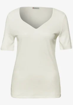 T-shirts avec encolure en cœur en pack de 2