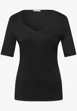 T-shirts avec encolure en cœur en pack de 2