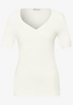 T-shirts avec encolure en cœur en pack de 2