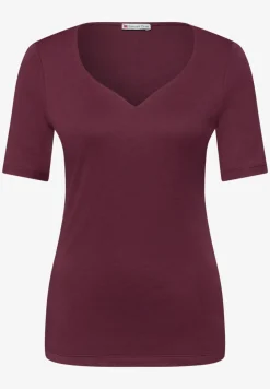 T-shirts avec encolure en cœur en pack de 2