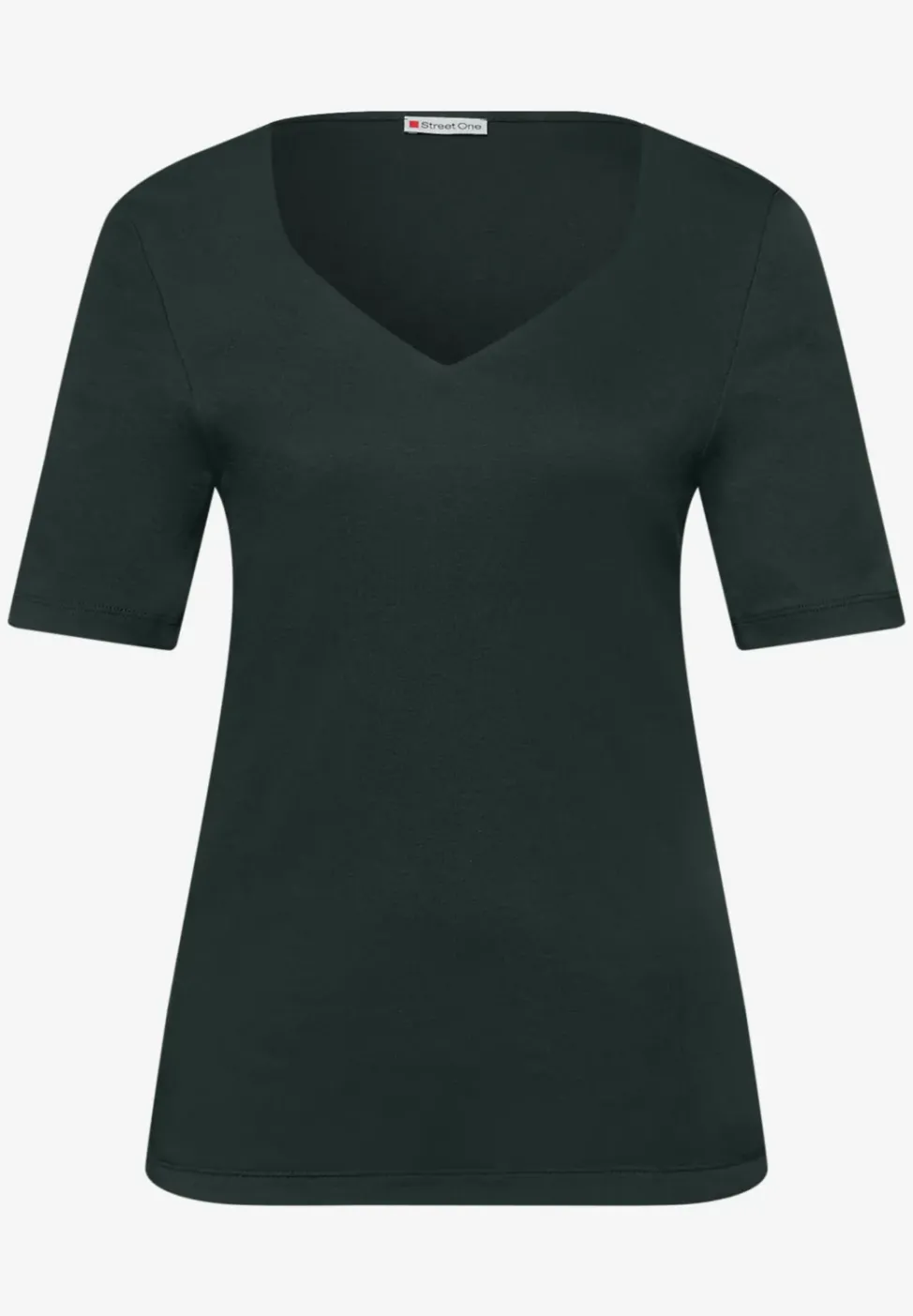 T-shirts avec encolure en cœur en pack de 2