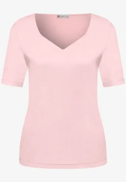 T-shirts avec encolure en cœur en pack de 2
