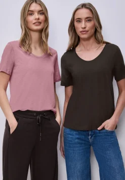 T-shirts basiques en pack de 2