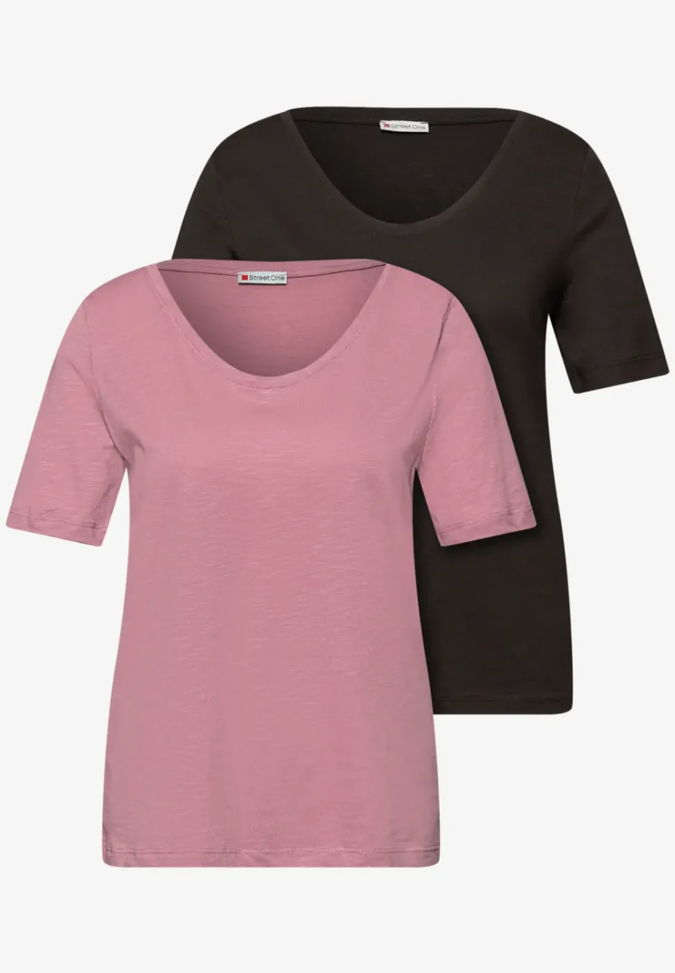T-shirts basiques en pack de 2