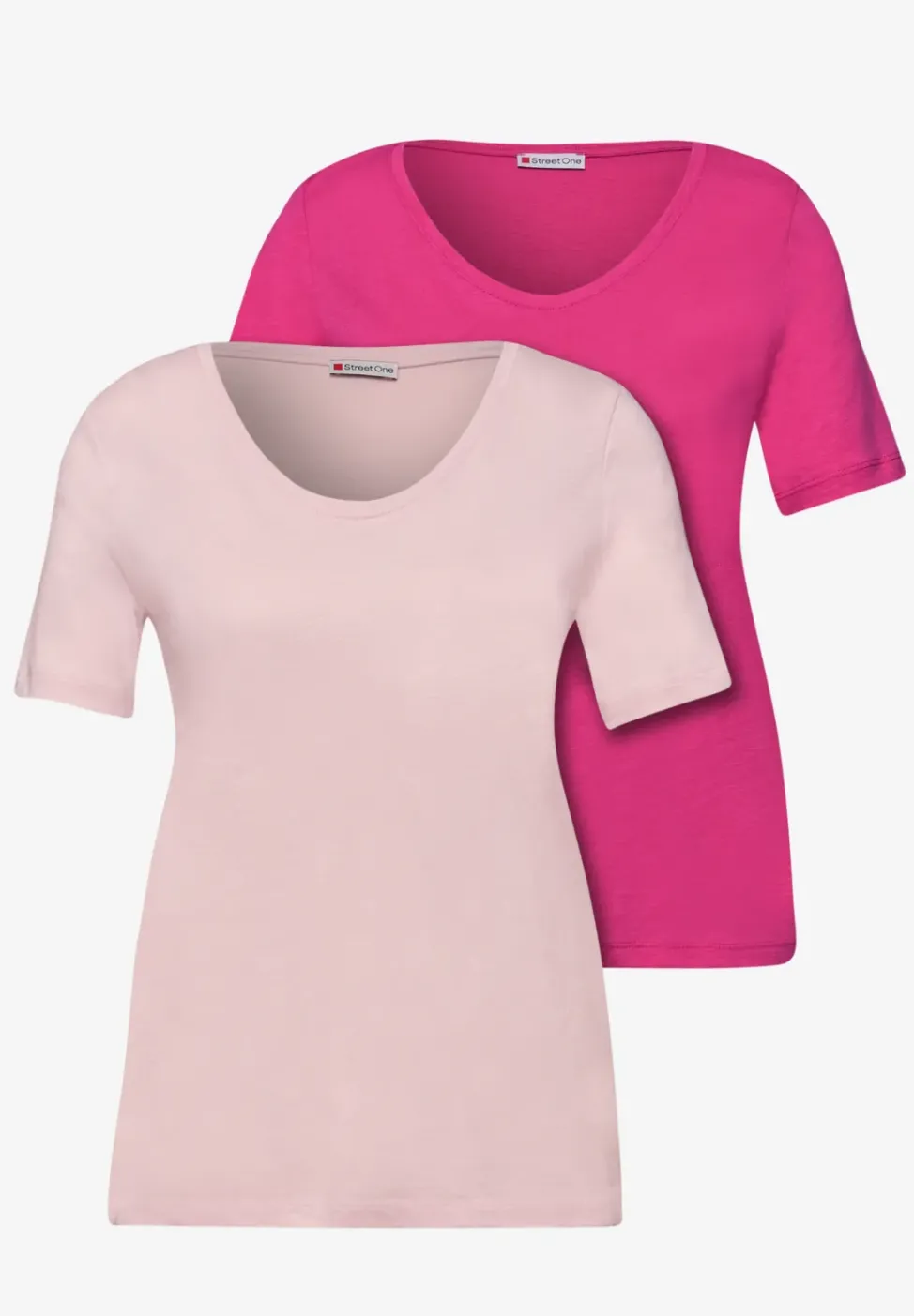 T-shirts basiques en pack de 2