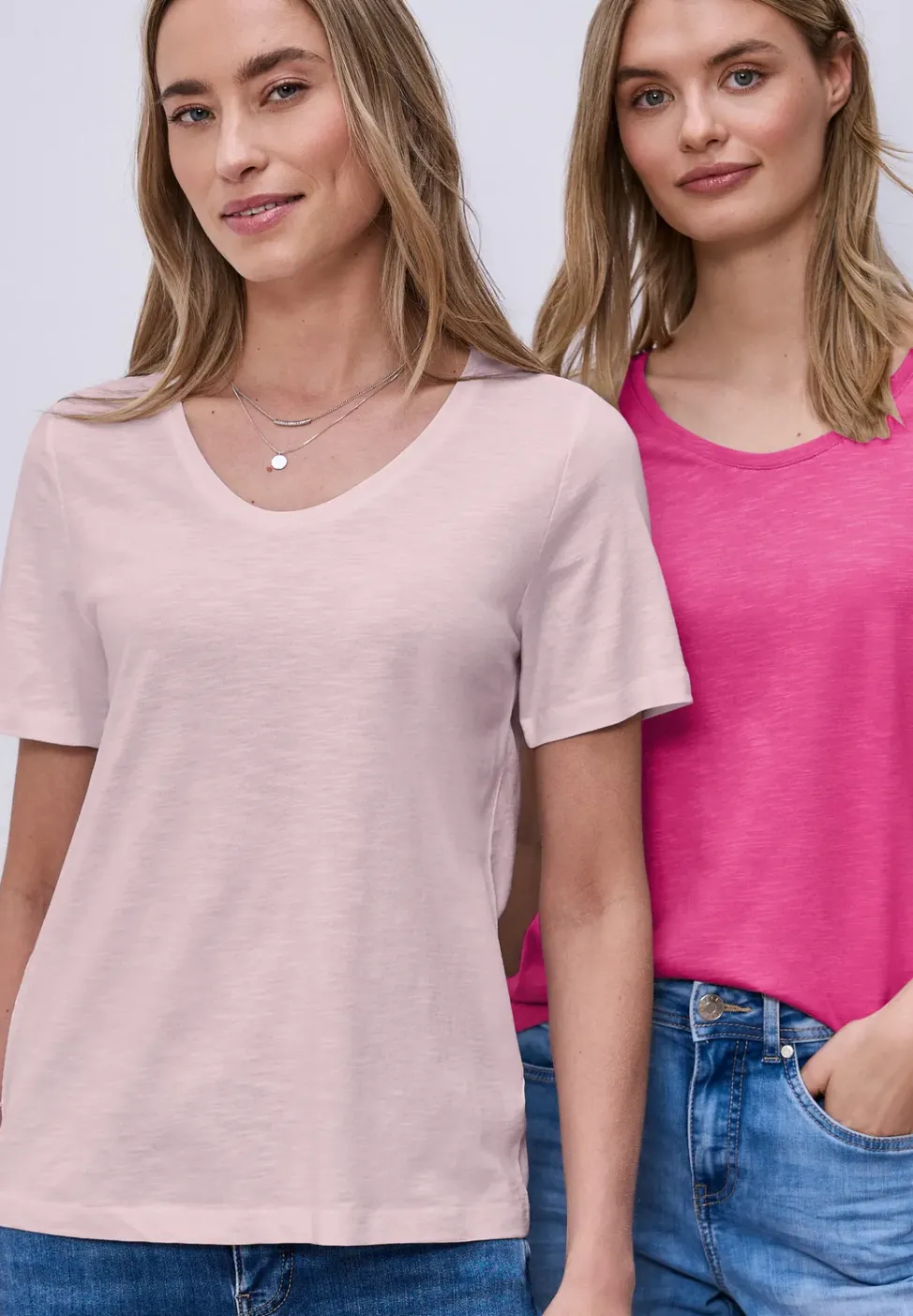 T-shirts basiques en pack de 2