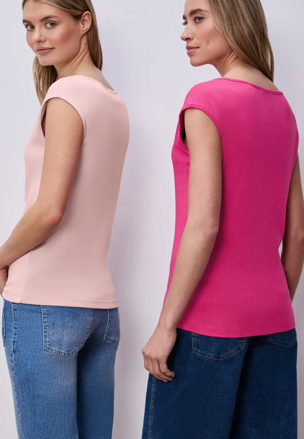 T-shirts basiques en pack de 2