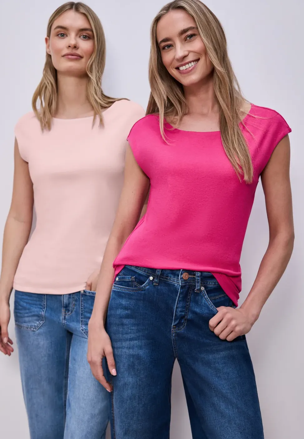 T-shirts basiques en pack de 2