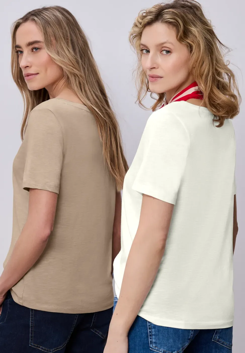 T-shirts basiques en pack de 2