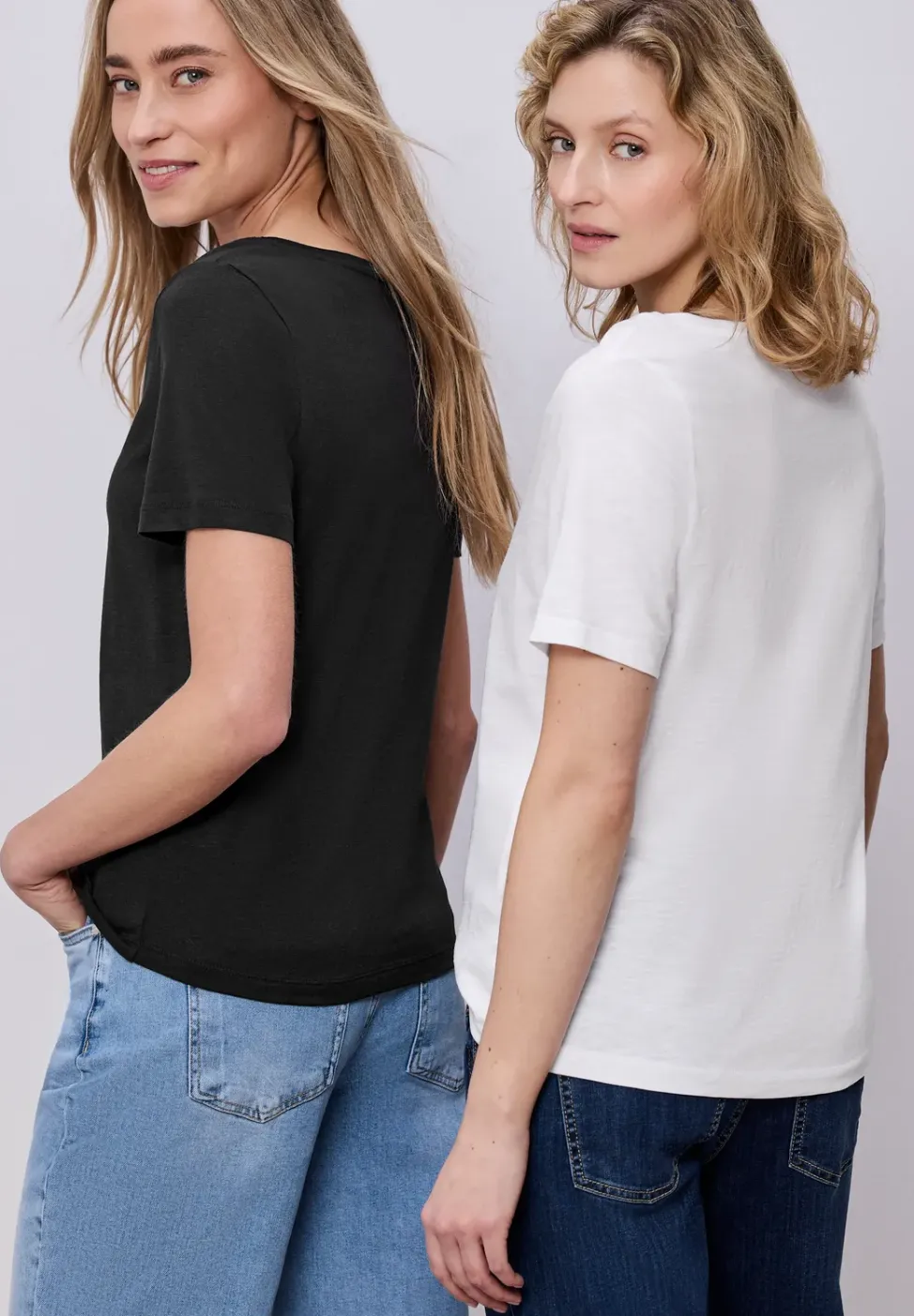 T-shirts basiques en pack de 2