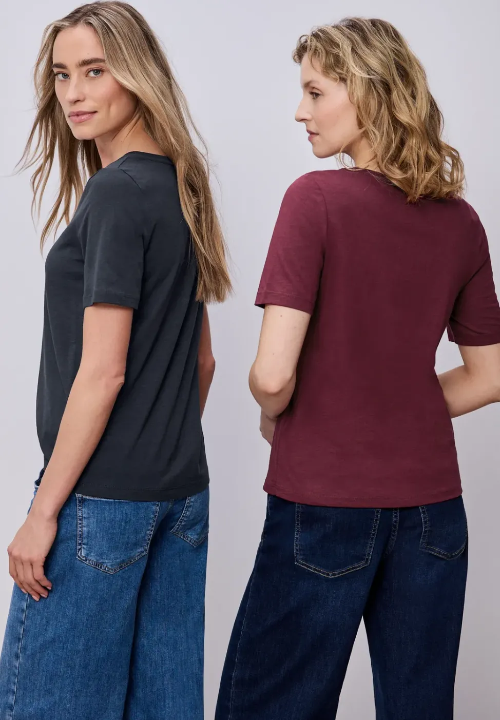 T-shirts basiques en pack de 2