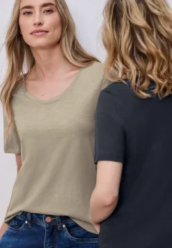 T-shirts basiques en pack de 2