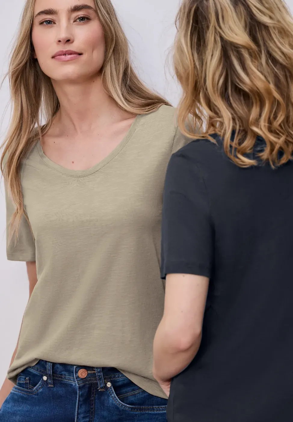T-shirts basiques en pack de 2