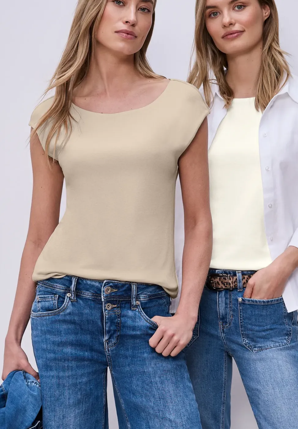 T-shirts basiques en pack de 2