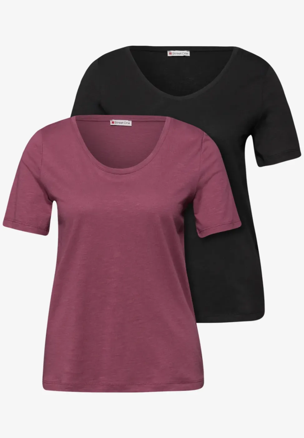 T-shirts basiques en pack de 2