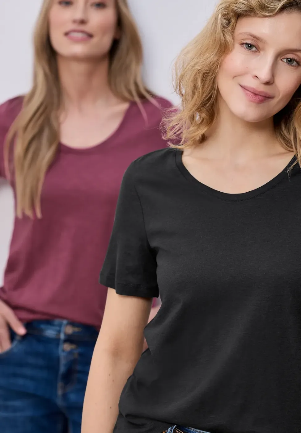 T-shirts basiques en pack de 2