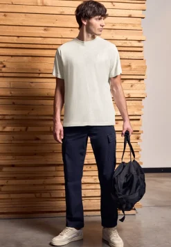 T-shirt Slub à l'aspect délavé