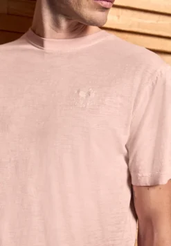 T-shirt Slub à l'aspect délavé