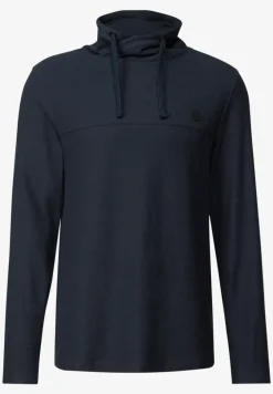 T-shirt structuré Funnelneck