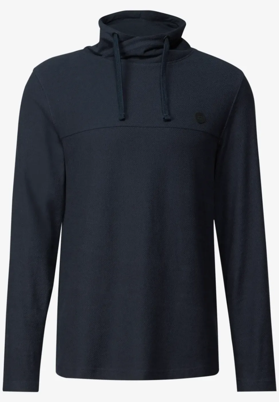 T-shirt structuré Funnelneck