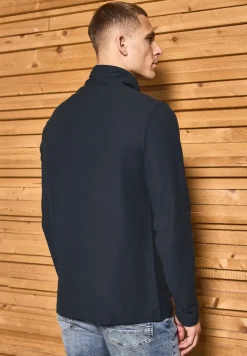 T-shirt structuré Funnelneck