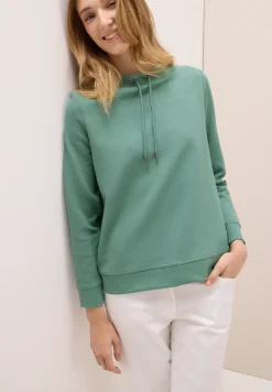 T-shirt structuré Funnel Neck