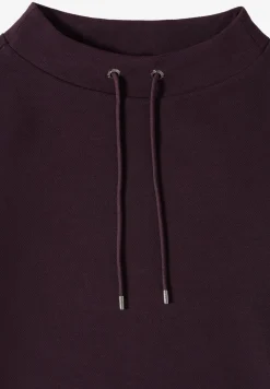 T-shirt structuré Funnel Neck