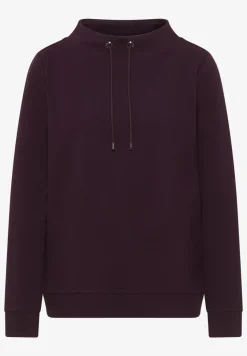 T-shirt structuré Funnel Neck