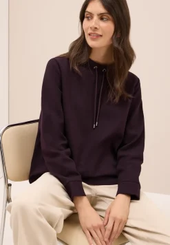T-shirt structuré Funnel Neck