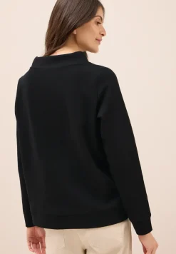T-shirt structuré Funnel Neck