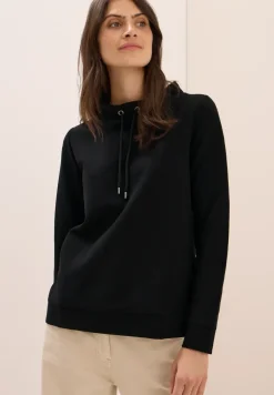 T-shirt structuré Funnel Neck