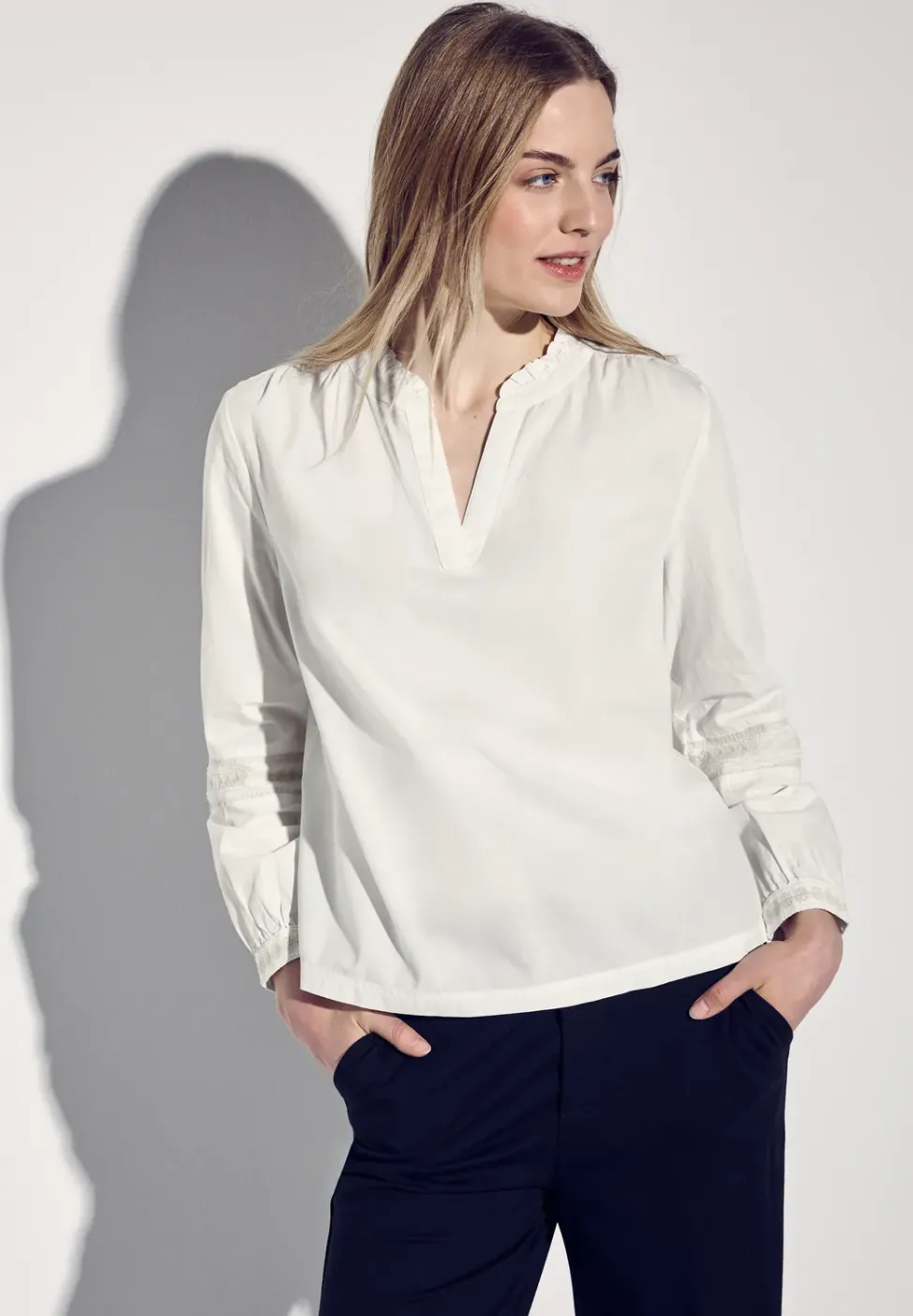 Tunique avec détail de broderie