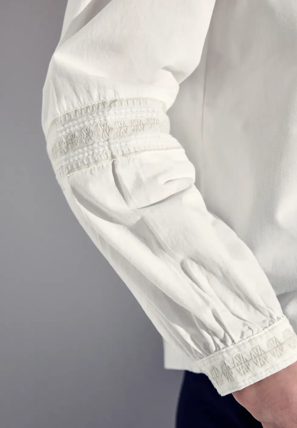 Tunique avec détail de broderie