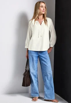 Tunique avec détails au crochet
