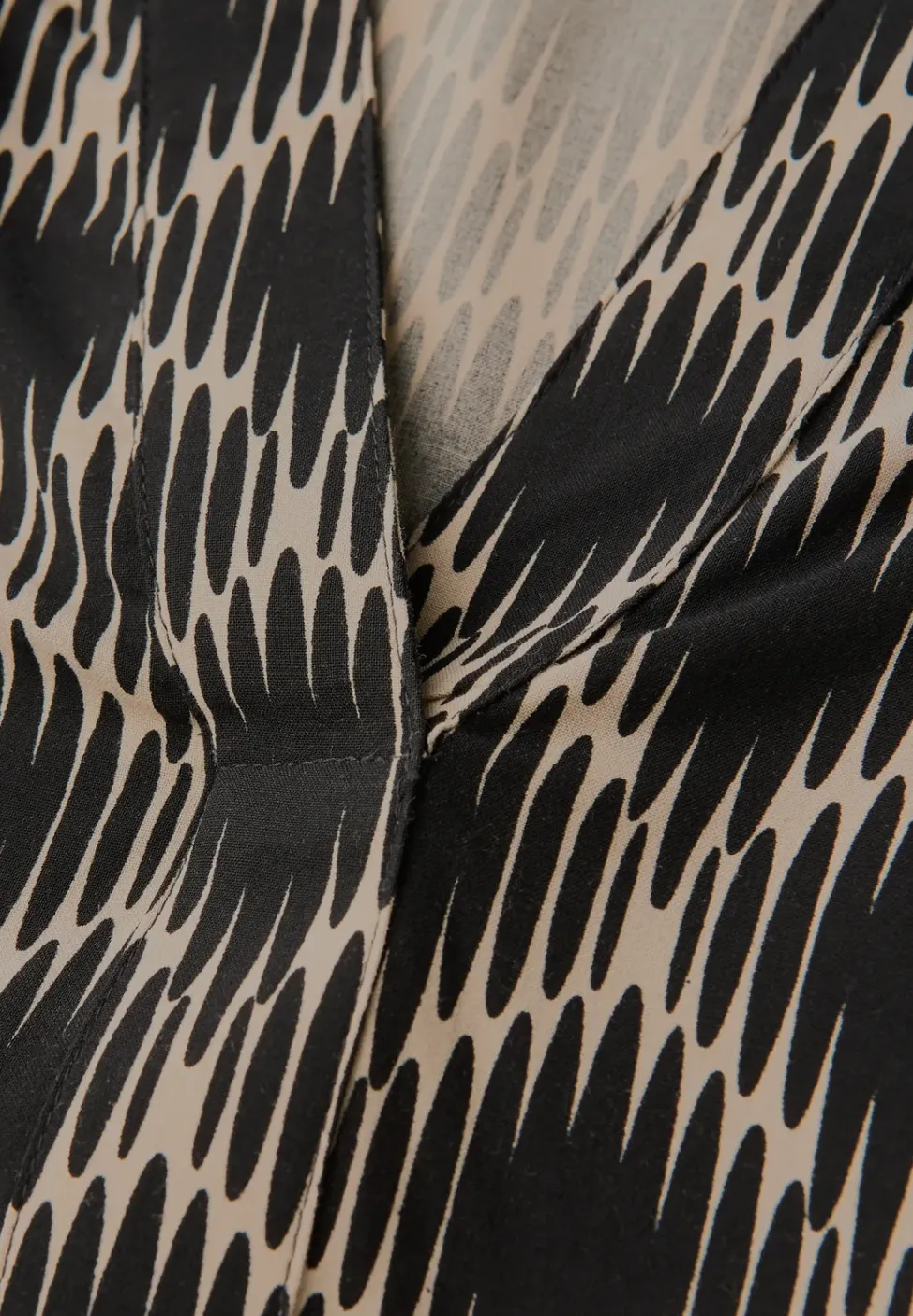Tunique imprimée Split Neck