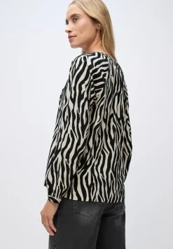 Tunique raglan à motifs