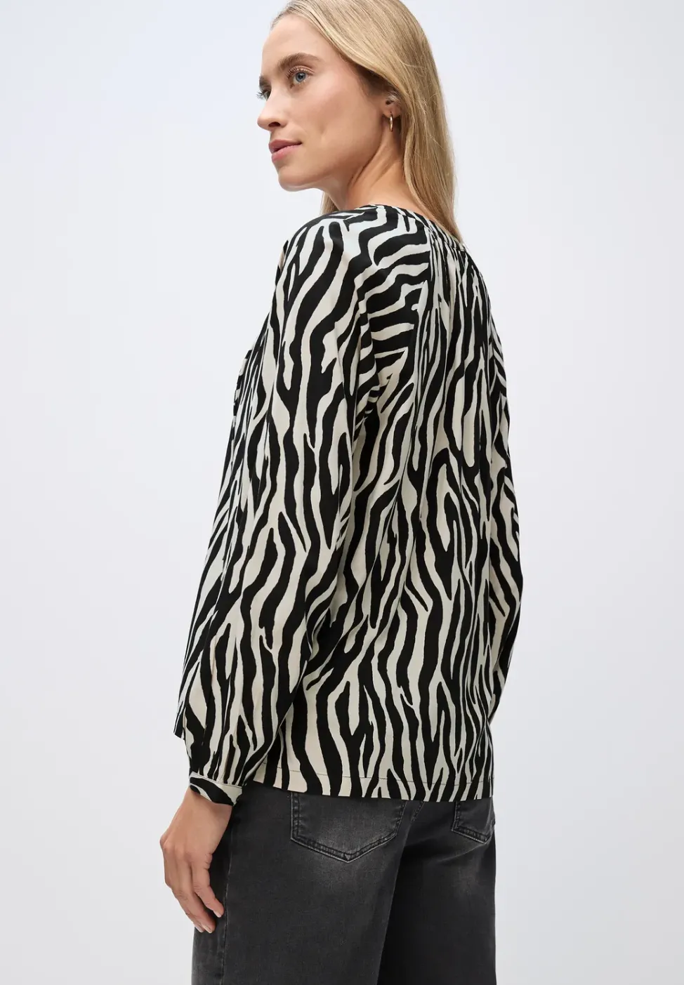 Tunique raglan à motifs
