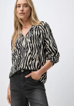 Tunique raglan à motifs