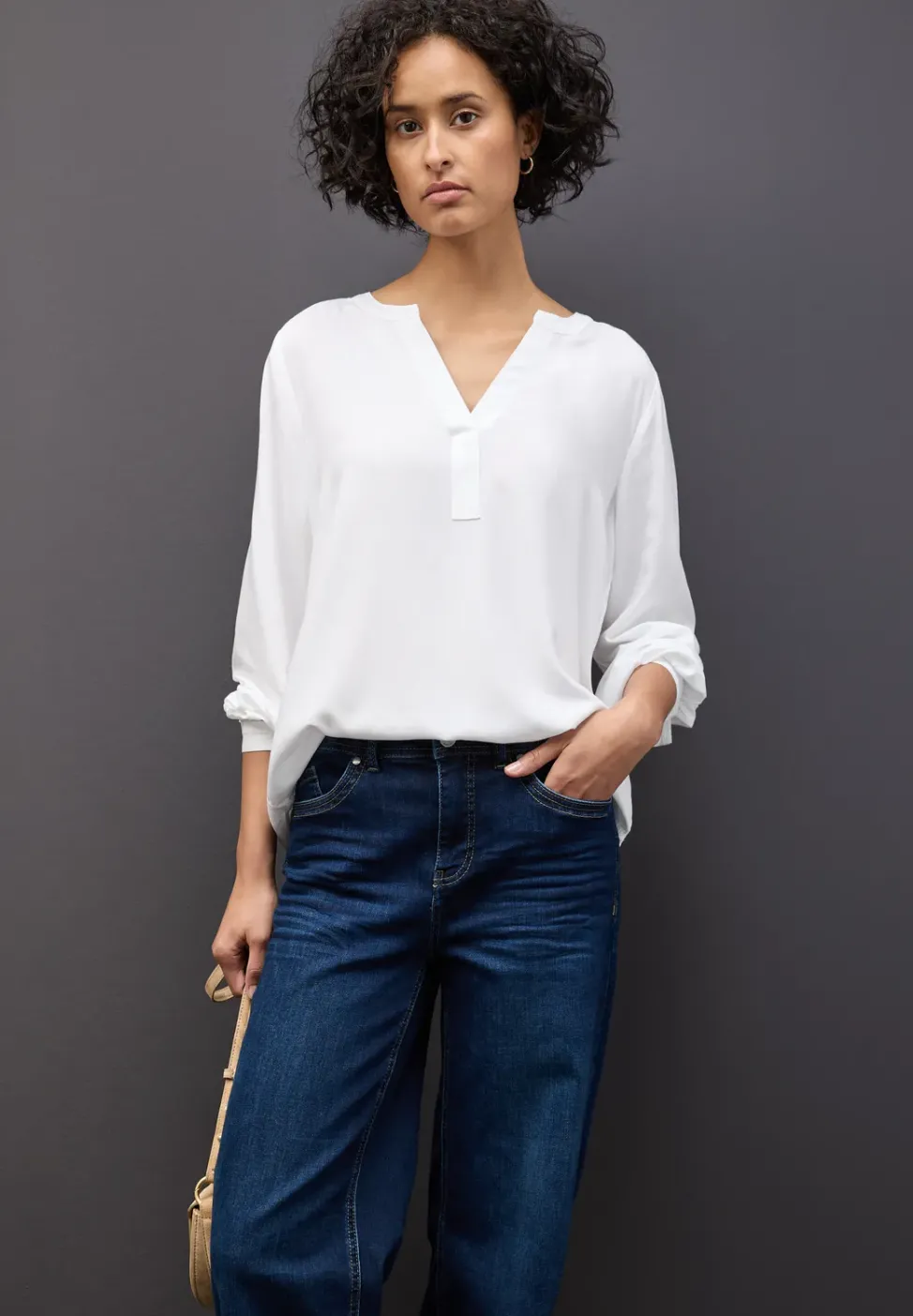 Tunique Split Neck