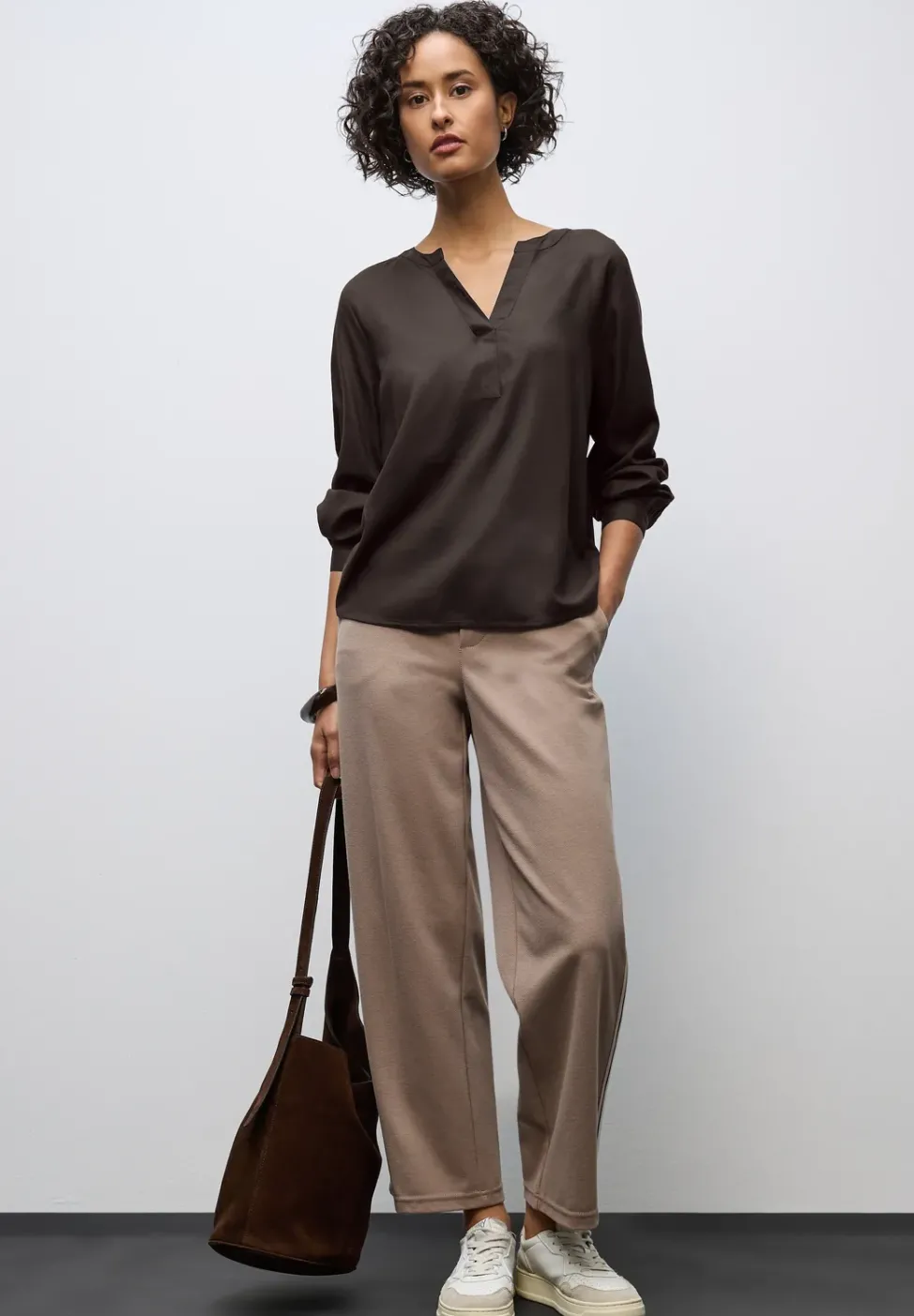 Tunique Split Neck