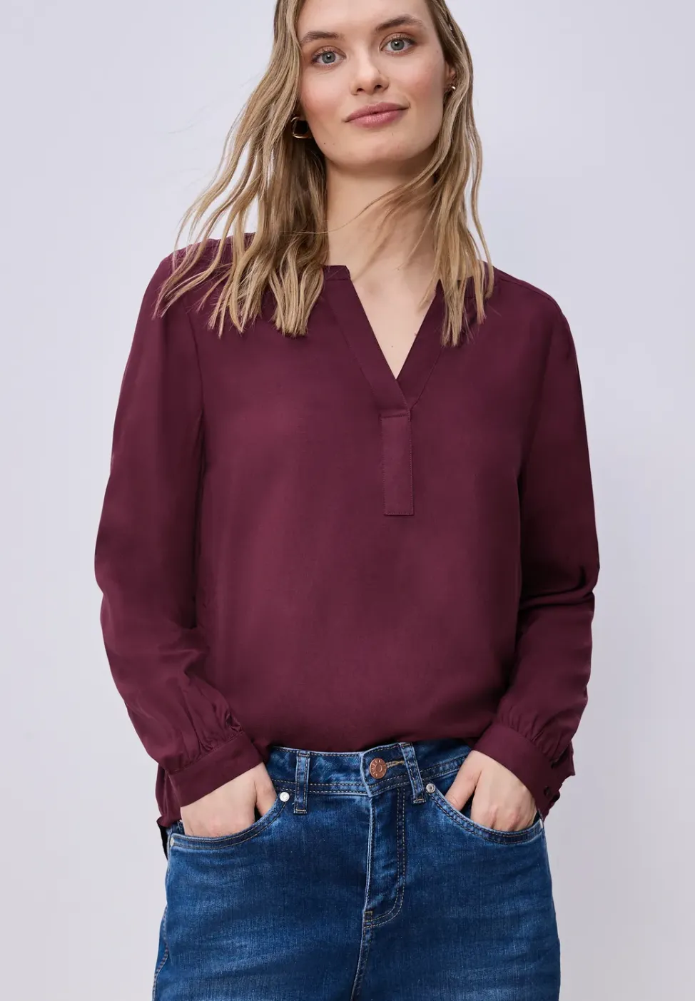 Tunique Split Neck