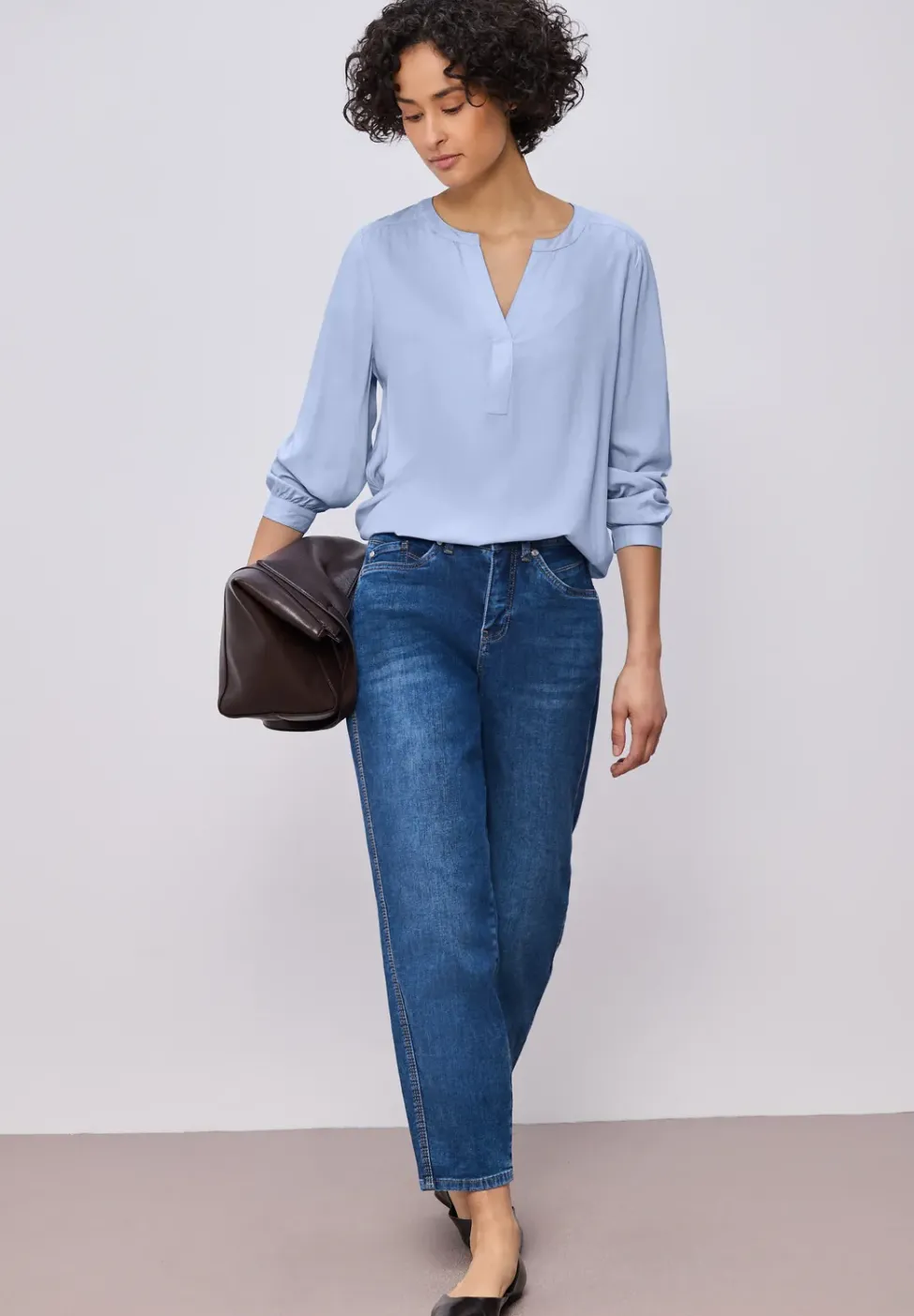 Tunique Split Neck
