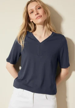 Tunique T-shirt en couleur unie