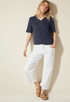 Tunique T-shirt en couleur unie
