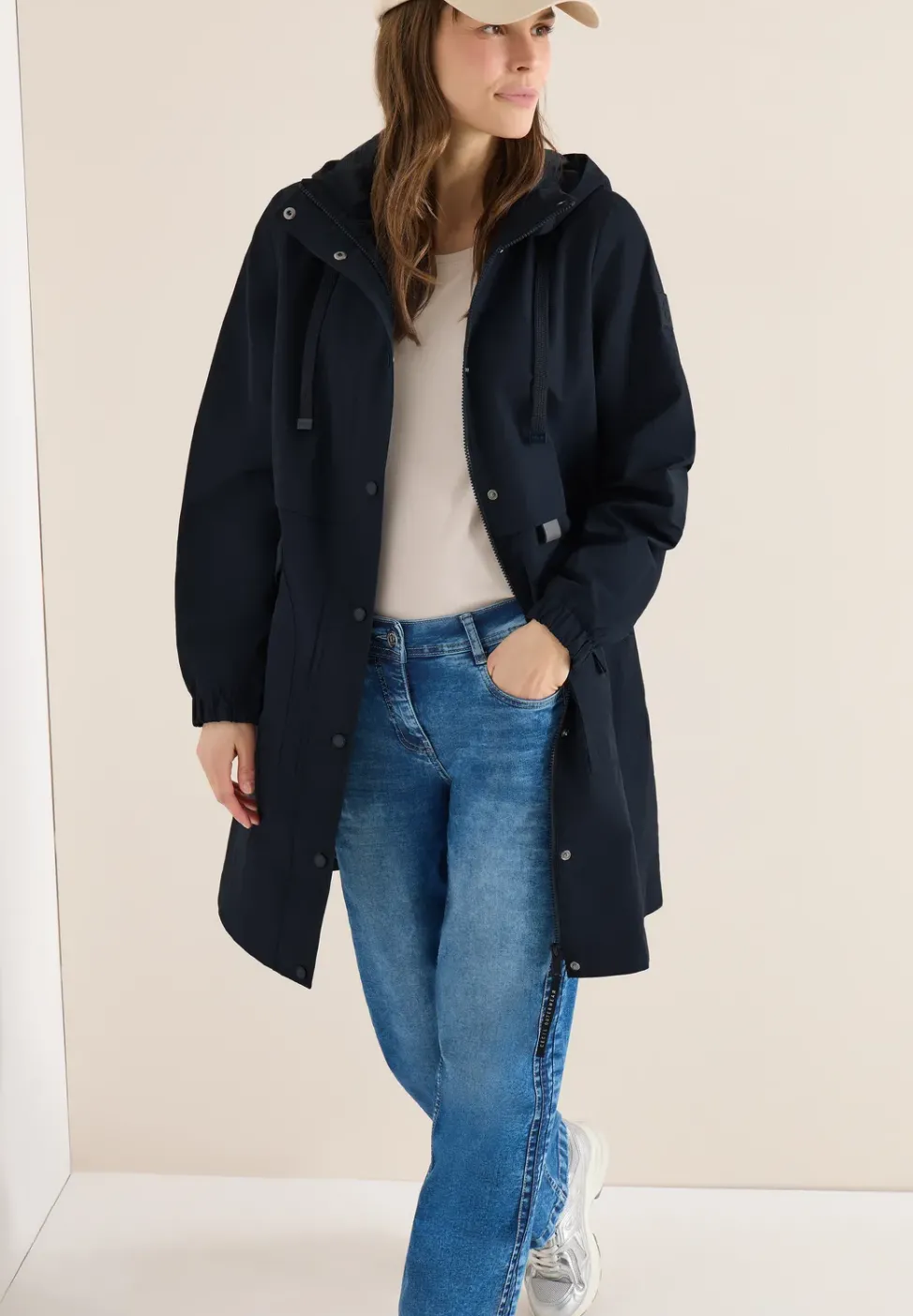 Veste à col montant